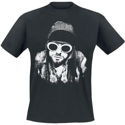Rock Off Kurt Cobain XL T-Shirt - Unisex, Cotton, Short Sleeve Rock Off Kurt Cobain XL T-Shirt - Unisex, Cotton, Short Sleeve