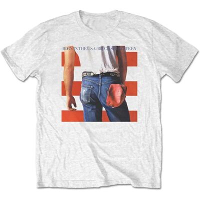 HeyRusty Bruce Springsteen Stor Vit - T-shirt HeyRusty Bruce Springsteen Stor Vit - T-shirt