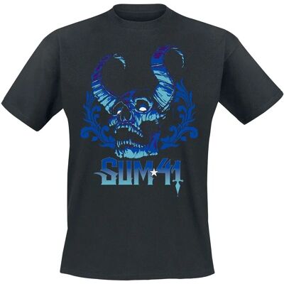 Sum 41 Blue Demon T-Shirt - Unisex Svart XL Sum 41 Blue Demon T-Shirt - Unisex Svart XL