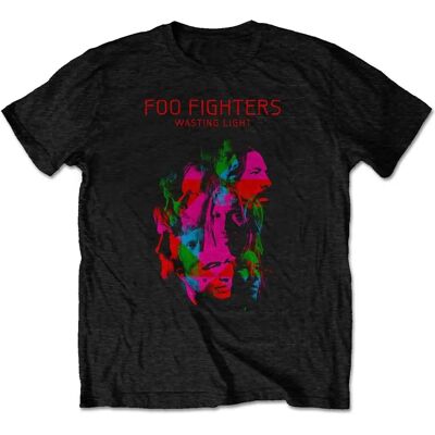 Foo Fighters Wasting Light Black T-shirt - Rock Foo Fighters Wasting Light Black T-shirt - Rock