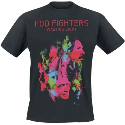 Foo Fighters Wasting Light Black XL - T-shirt Foo Fighters Wasting Light Black XL - T-shirt