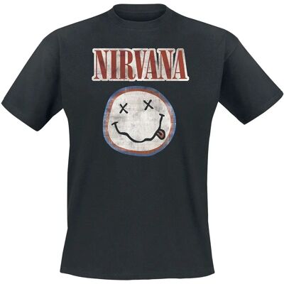 Nirvana Distressed Logo T-Shirt Nirvana Distressed Logo T-Shirt