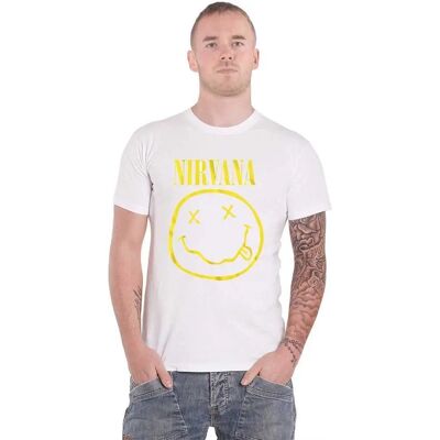 Nirvana Officiell band T-shirt - T-shirt Nirvana Officiell band T-shirt - T-shirt