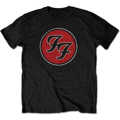 Foo Fighters Black Crew Neck T-Shirt - Unisex Foo Fighters Black Crew Neck T-Shirt - Unisex