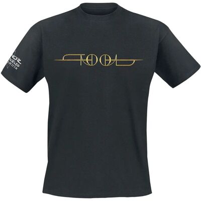 HeyRusty Svart Flame Spiral T-Shirt - Band HeyRusty Svart Flame Spiral T-Shirt - Band