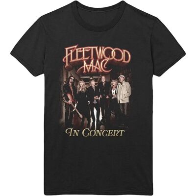 Fleetwood Mac In Concert Black T-Shirt - T-Shirt Fleetwood Mac In Concert Black T-Shirt - T-Shirt
