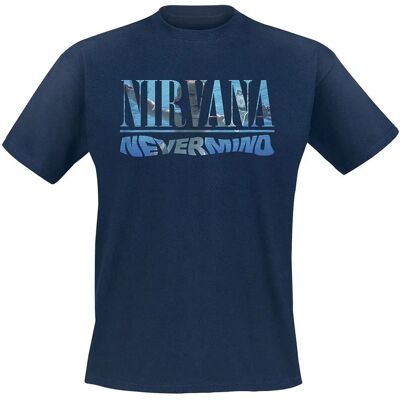 Nirvana Nevermind Blue T-shirt - Unisex, S-XXL Nirvana Nevermind Blue T-shirt - Unisex, S-XXL