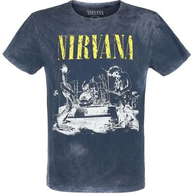 Nirvana T-Shirt Stage Kurzarm - T-Shirt Nirvana T-Shirt Stage Kurzarm - T-Shirt