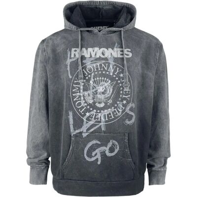 Ramones Hey Ho Let's Go Graues Sweatshirt - Sweatshirt Ramones Hey Ho Let's Go Graues Sweatshirt - Sweatshirt