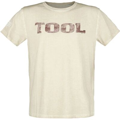 Tool Beige Kortermet T-skjorte - Herre - Normal Passform Tool Beige Kortermet T-skjorte - Herre - Normal Passform