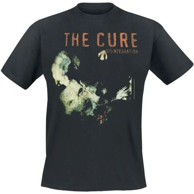 T-shirt Manches courtes The Cure Disintegration - Homme - Noir - Coupe régulière - Publicité T-shirt Manches courtes The Cure Disintegration - Homme - Noir - Coupe régulière - Publicité