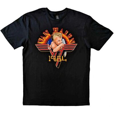 Svart Van Halen Cherub 84 T-shirt - Rock Svart Van Halen Cherub 84 T-shirt - Rock