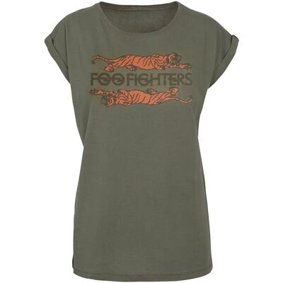 Foo Fighters Crawling Tigers XS-XXL Lyhythihainen T-paita - Rento istuvuus Foo Fighters Crawling Tigers XS-XXL Lyhythihainen T-paita - Rento istuvuus
