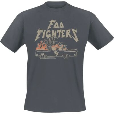 T-Shirt Foo Fighters Joyride - Manches courtes - Anthracite - Homme - Publicité T-Shirt Foo Fighters Joyride - Manches courtes - Anthracite - Homme - Publicité