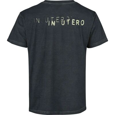 Nirvana In Utero Vertical T-Shirt - Kortærmet - Sort Nirvana In Utero Vertical T-Shirt - Kortærmet - Sort