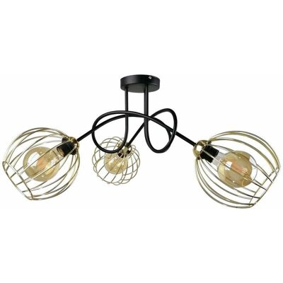 Keter Lighting Mig Multi Arm Semi Flush Ceiling Light - Ceiling Light Keter Lighting Mig Multi Arm Semi Flush Ceiling Light - Ceiling Light