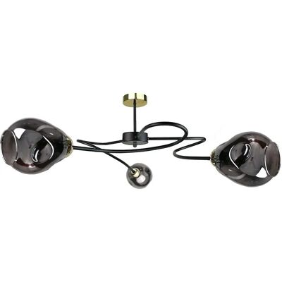 Keter Lighting Zahra Multi Arm Semi Flush Ceiling Light - Ceiling Light Keter Lighting Zahra Multi Arm Semi Flush Ceiling Light - Ceiling Light