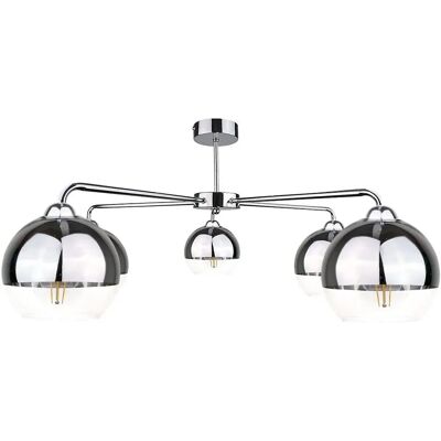 Keter Lighting Ice Multi Arm Semi Flush Ceiling Light - Ceiling Light Keter Lighting Ice Multi Arm Semi Flush Ceiling Light - Ceiling Light