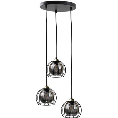 Keter Lighting Solo Cluster Pendant Ceiling Light - Black - Ceiling Light Keter Lighting Solo Cluster Pendant Ceiling Light - Black - Ceiling Light