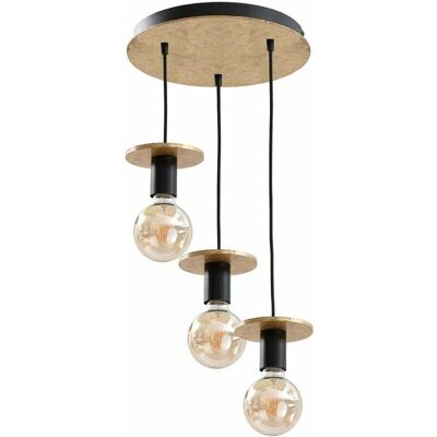 Keter Lighting Saturn Cluster Ceiling Light - Gold - 30cm - E27 Keter Lighting Saturn Cluster Ceiling Light - Gold - 30cm - E27