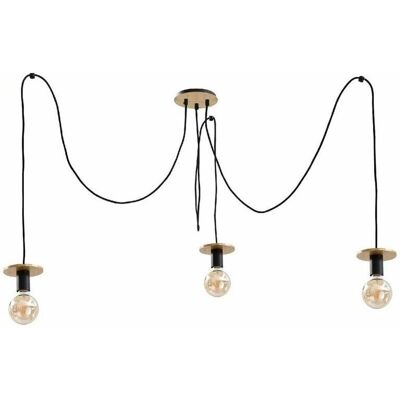 Keter Saturn Cluster Pendant Ceiling Light - Gold - 3x E27 Keter Saturn Cluster Pendant Ceiling Light - Gold - 3x E27