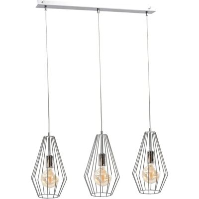 Keter Lex Bar Silver Ceiling Light - 60cm - E27 Keter Lex Bar Silver Ceiling Light - 60cm - E27