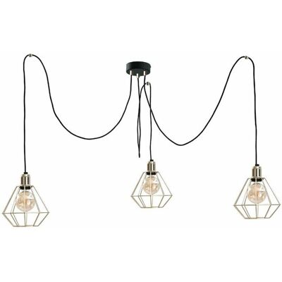 Keter Lighting Como Cluster Ceiling Light - Gold - E27 Keter Lighting Como Cluster Ceiling Light - Gold - E27