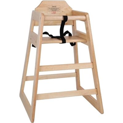 Bolero DL900 Chaise enfant - Bois naturel, Lombaire réglable, 500mm H Bolero DL900 Chaise enfant - Bois naturel, Lombaire réglable, 500mm H
