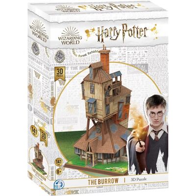 Paul Lamond Games Harry Potter The Burrow 3D Modell - Pussel Paul Lamond Games Harry Potter The Burrow 3D Modell - Pussel