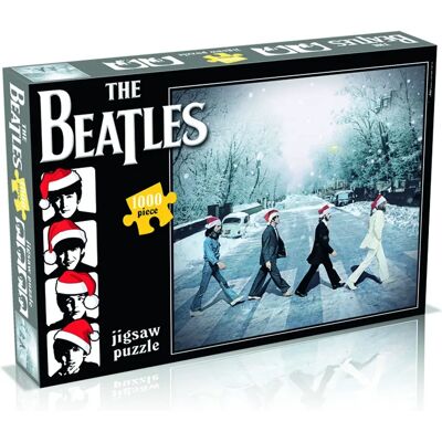 Puzzle de Noël Abbey Road des Beatles - 1000 Pièces - Publicité Puzzle de Noël Abbey Road des Beatles - 1000 Pièces - Publicité