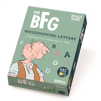 Roald Dahl - The BFG Whizzpopping Letters Spelling Card Games Roald Dahl - The BFG Whizzpopping Letters Spelling Card Games