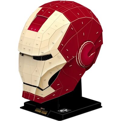 Iron Man-hjälm 3D-pussel - Gåva till Marvel-fans Iron Man-hjälm 3D-pussel - Gåva till Marvel-fans