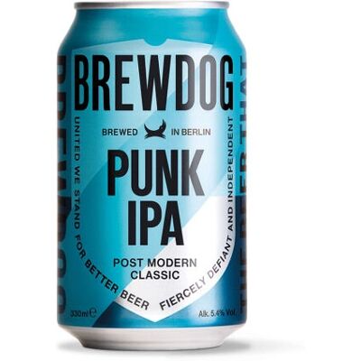 BrewDog PUNIP033BO - Punk IPA - 330 ml - 5.4% - Beer BrewDog PUNIP033BO - Punk IPA - 330 ml - 5.4% - Beer