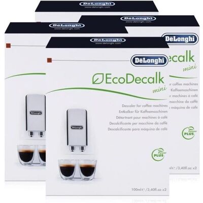 Descalcificador DeLonghi - Pack de 4 - Máquinas de café Descalcificador DeLonghi - Pack de 4 - Máquinas de café