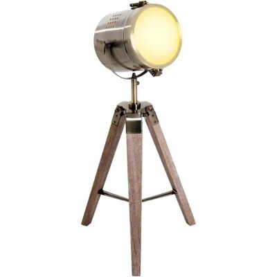 HOMCOM Vintage Tripod Table Desk Lamp - Brass Copper Finish - Bedside Light HOMCOM Vintage Tripod Table Desk Lamp - Brass Copper Finish - Bedside Light