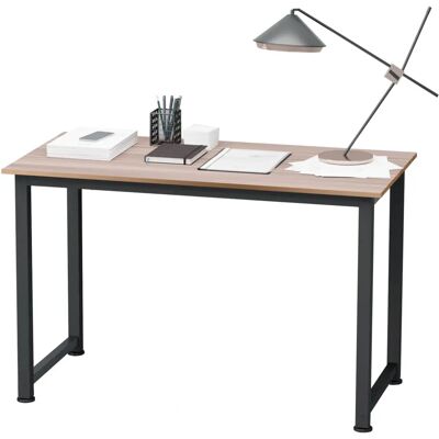 HOMCOM Black Metal Frame Computer Desk - 120x60cm HOMCOM Black Metal Frame Computer Desk - 120x60cm