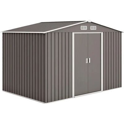 Outsunny 9 X 6FT Garden Shed - Weather-resistant Outdoor Storage Outsunny 9 X 6FT Garden Shed - Weather-resistant Outdoor Storage