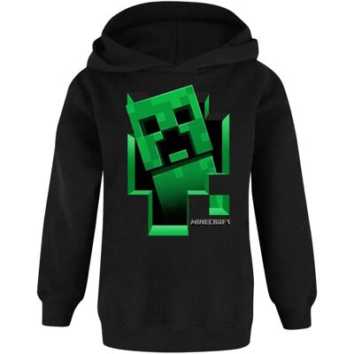 Sweat à Capuche Creeper Pixel de Vanilla Underground - Minecraft - Publicité Sweat à Capuche Creeper Pixel de Vanilla Underground - Minecraft - Publicité