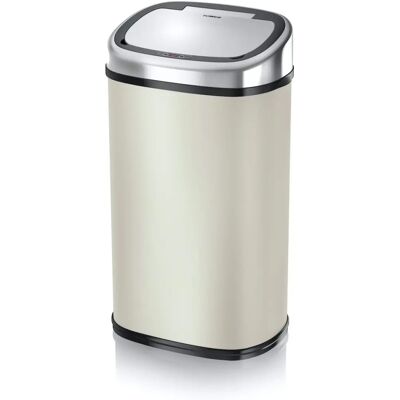 Tower 58L Almond Sensor Bin - Sensor Bin Tower 58L Almond Sensor Bin - Sensor Bin