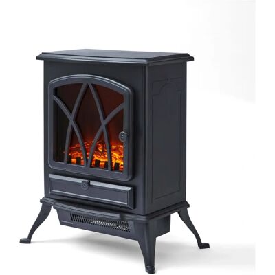 Warmlite WL46018 Electric Fireplace - 2000W - Black Warmlite WL46018 Electric Fireplace - 2000W - Black