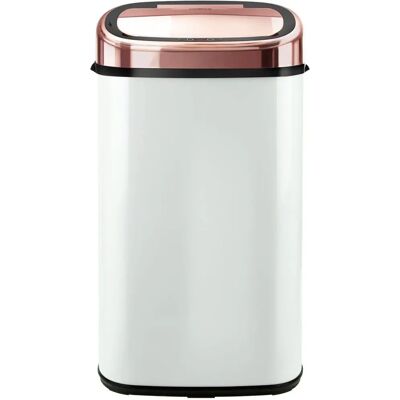 Tower T80904RW Kitchen Bin - Sensor, 58L, Rose Gold & White - Kitchen Bin Tower T80904RW Kitchen Bin - Sensor, 58L, Rose Gold & White - Kitchen Bin