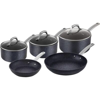 Tower - TruStone - Aluminium - 5-Piece - Pan Set Tower - TruStone - Aluminium - 5-Piece - Pan Set