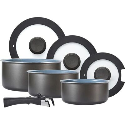 Tower Freedom T800201 7 Piece Cookware Set - Kitchenware Tower Freedom T800201 7 Piece Cookware Set - Kitchenware