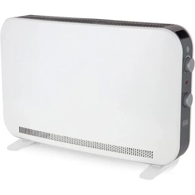 Black & Decker BXCV41001GB Portable Heater - 2KW, White Black & Decker BXCV41001GB Portable Heater - 2KW, White