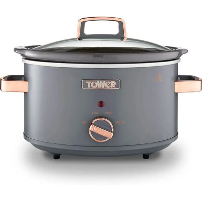 Tower T16042GRY - Grey - Slow Cooker Tower T16042GRY - Grey - Slow Cooker
