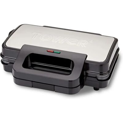 Tower T27031 900W Deep Fill Sandwich Maker Stainless Steel - Brand New Tower T27031 900W Deep Fill Sandwich Maker Stainless Steel - Brand New