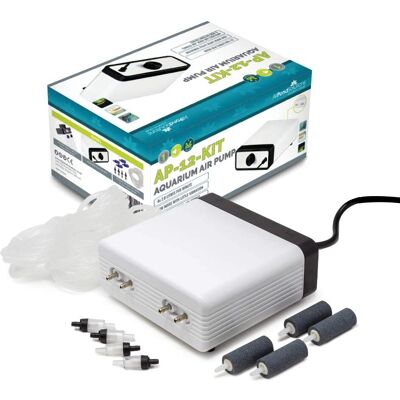AllPondSolutions 672L/H Aquarium Air Pump - Air Pump, Gravel Filter, Skimmer AllPondSolutions 672L/H Aquarium Air Pump - Air Pump, Gravel Filter, Skimmer