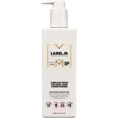 Label.m Vibrant Rose Colour Care Conditioner - 300ml Label.m Vibrant Rose Colour Care Conditioner - 300ml