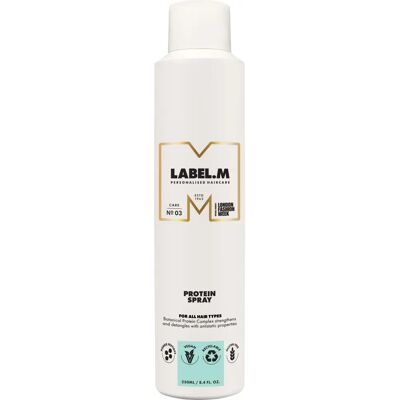 label.m Protein Spray - Hair Spray - Nourishment & Hydration label.m Protein Spray - Hair Spray - Nourishment & Hydration