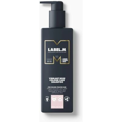 label.m Vibrant Rose Îngrijirea Culoarii Șampon - Șampon pentru păr vopsit label.m Vibrant Rose Îngrijirea Culoarii Șampon - Șampon pentru păr vopsit